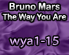 Bruno Mars - Way You Are