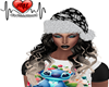 Black Snowflake Hat&Hair