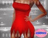 {S} Red Bedrock Dress