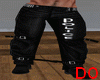 LEATHER POLICE PANTS