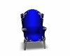 Blue and Silver Chair
