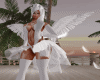 Back skirt white Angel