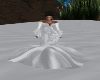 Wedding dress W/LavTrim