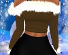 Wht Fur Brown Sweater V2