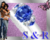S&R Blue/Diamond RH Ring
