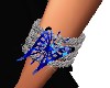 bracelet papillon bleu