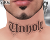 Unholy Asteri Neck Tats