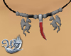Drgn Fang Blood Necklace