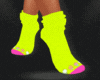 CUPPY CAKES SOCKS - LIME