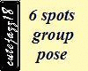 [cj18]6 spot Group Poses