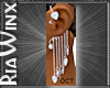 Chain BStone Earring OCT