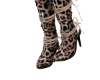 Animal Print Boots