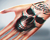 Skeleton Hand Tat.