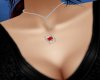 AV Red Heart Necklace