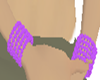 neon purple braceletts