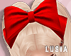 ♡ Red  Bow