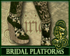 Bridal Platforms Green