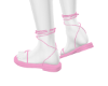 Pink Easter sandals