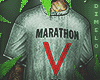 Marathon V Tee x Grey