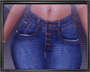 Faded Button Front Jeans