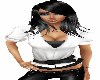 WHITE/BLACK SHIRT
