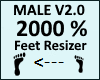 Feet Scaler 2000% V2.0