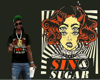 Sin & Sugar-Graffic Tee