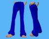 ALB Drk Blue Plaid Pants