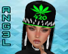 420 CAP BLACK/GREEN