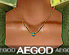Ⲁ𝓖 Sage Necklace