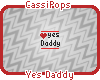Yes Daddy badge donation