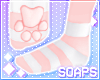 +Kitten Socks Peach