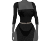 Black Net Dress