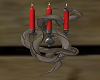 CANDLES AND SNAKE