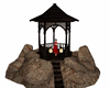 Add gazebo on the rock