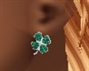 *SHAMROCK* EARRINGS