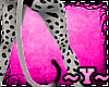 ~Y~Grey Leopard Tail