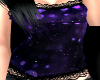 purple corset