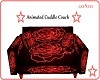 Neon Red Rose Cuddle  An