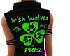 Irish Wolves Prez Patch