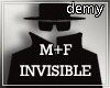 Invisible Avatar F+M