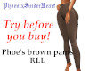 Phoe's brown pants RLL