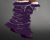SM Beth Purple Fur Boots