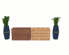 2-pose Benches&Plants