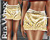 Wx:StarFlakes Gold Skirt