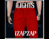 [iZ] RED CASUAL PANTS