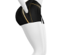 black modern skirt