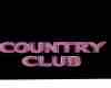 GSD~Country Club Sign