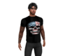 american skull tshirt