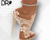 DR- Silver anklet